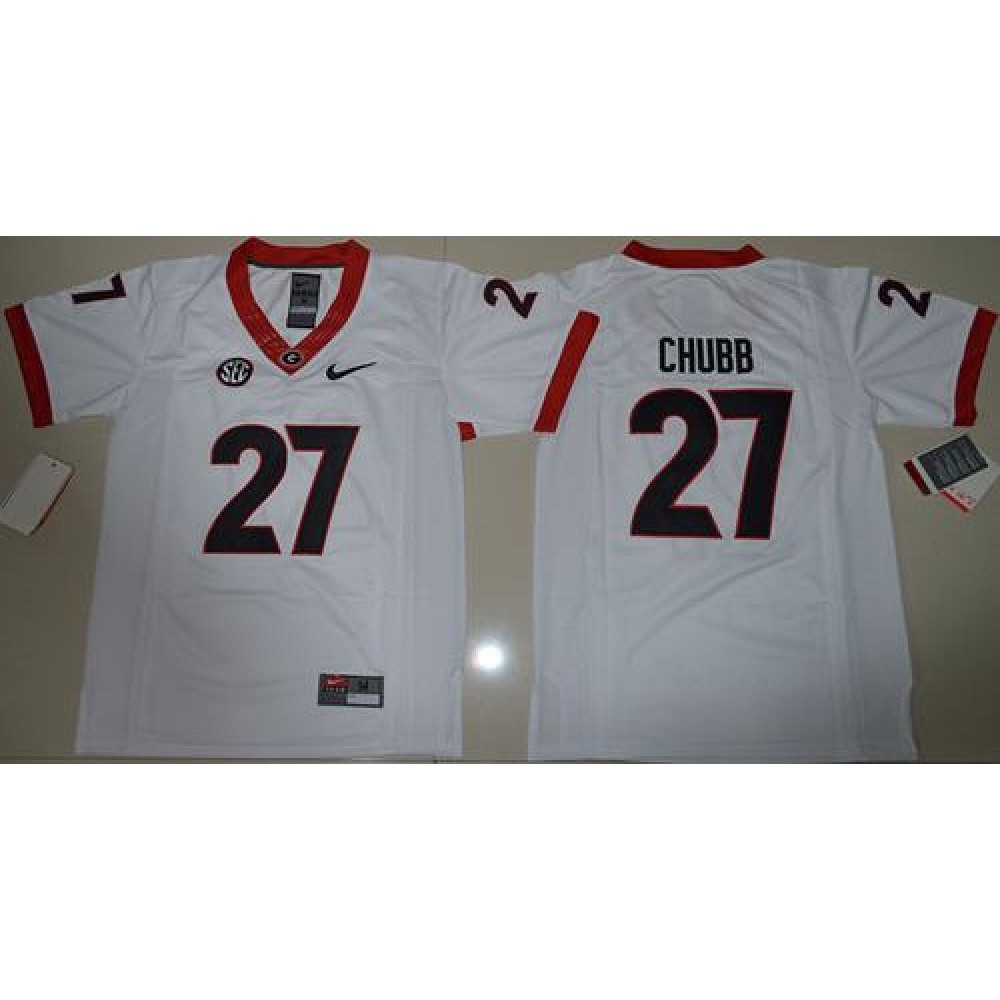 Bulldogs_27_Nick_Chubb_White_Stitched_Youth_NCAA_Jersey_UPf7SDEIM