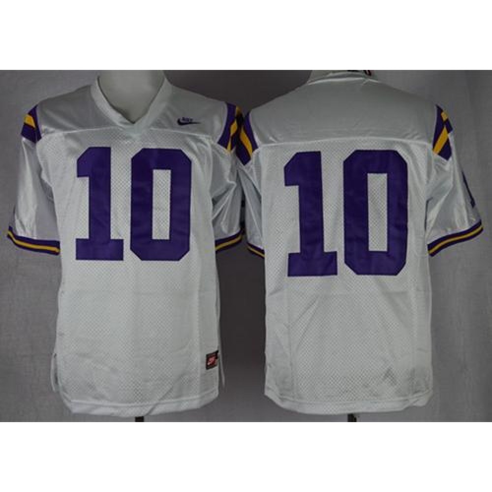 LSU_Tigers_10_Anthony_Jennings_White_Stitched_NCAA_Jersey_rNJiyOvtq