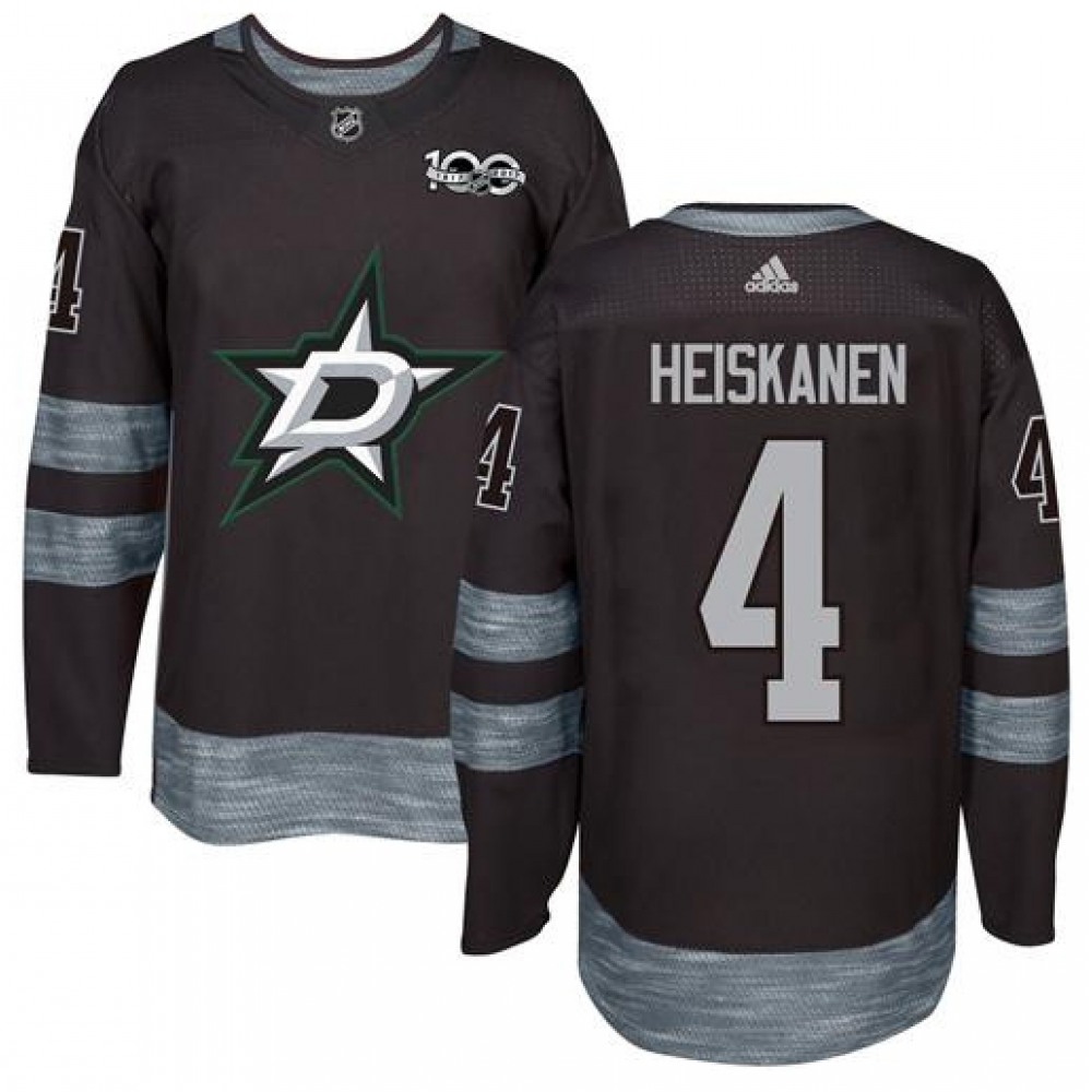 Men_s_Dallas_Stars_4_Miro_Heiskanen_Black_1917-2017_100th_Anniversary_Stitched_Jersey_amI6KDhgT