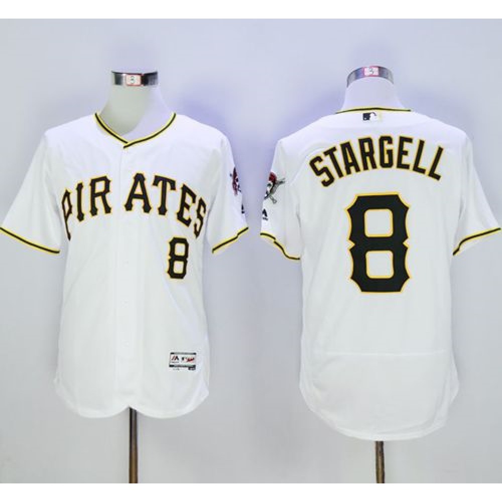 Pirates_8_Willie_Stargell_White_Flexbase_Authentic_Collection_Stitched_MLB_Jersey_Lz0b7prEx