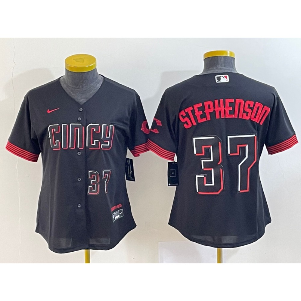 Women_s_Cincinnati_Reds_37_Tyler_Stephenson_Black_2023_City_Connect_With_Patch_Stitched_Baseball_Jer_ZMcdpGriB