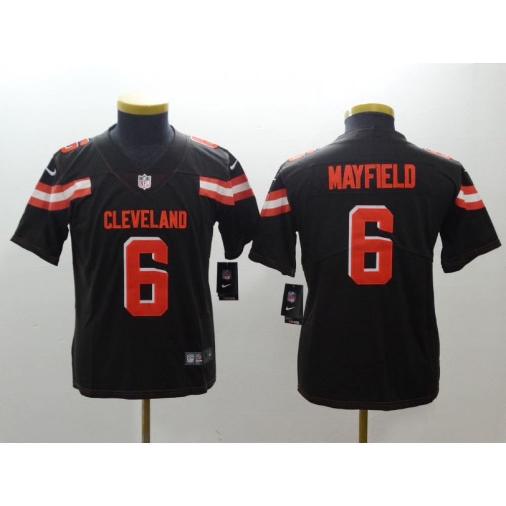 Youth_NFL_Cleveland_Browns_6_Baker_Mayfield_Brown_2018_Draft_Vapor_Untouchable_Limited_Stitched_Jers_ZmSwCnJ4R